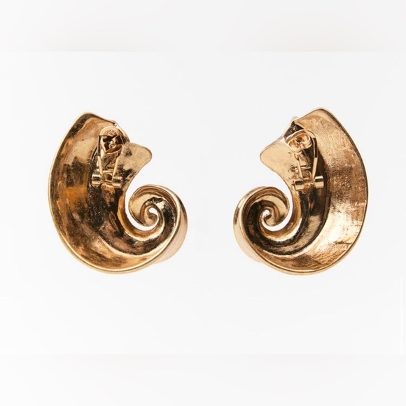 COPY - 🔥🔥Zara Circular Gold  earrings - Picture 2 of 4